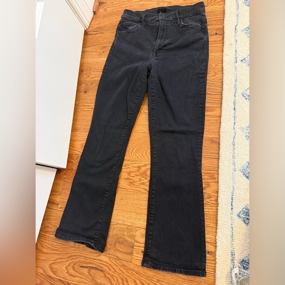 Mother Denim The Insider Crop Not Guilty Size 27 STAIN